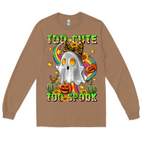 Toasted Coconut too cute too spook Long Sleeve Tee - LillyAllenDesigns