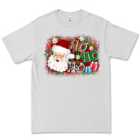Dove Grey ho ho ho santa Premium Tee - AdoDesignShop