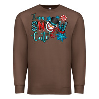 Chestnut i am snow cute Premium Sweatshirt - OliviaCreatesArt