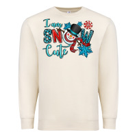 Sandshell i am snow cute Premium Sweatshirt - OliviaCreatesArt