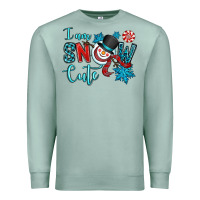 Seafoam i am snow cute Premium Sweatshirt - OliviaCreatesArt