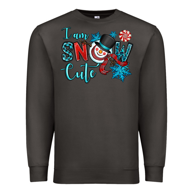 I Am Snow Cute Premium Sweatshirt by OliviaCreatesArt | Teevron