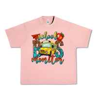 Salmon school bus monitor Urban Heavy Tee - NancyCooperArtShop