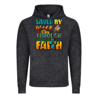 Vintage Arctic saved by grace through faith Vintage Hoodie - NancyCooperArtShop