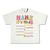 Pistachio mama its okay Urban Heavy Tee - JahusDesignShop