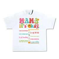 White mama its okay Urban Heavy Tee - JahusDesignShop