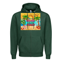 Life Is Better With At The Beach Zipper Hoodie | Teevron