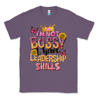 Lavender im not bossy i just have leadership skills Classic Tee - NancyCooperArtShop