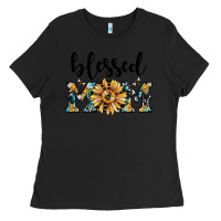 Black blessed mom Ladies Tee - JahusDesignShop