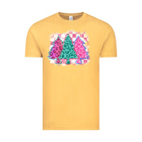 Christmas Leopard Trees Vintage Tee | Teevron