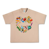 Burro teacher heart custom Urban Heavy Tee - NancyCooperArtShop