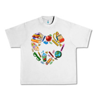 Lunar Rock teacher heart custom Urban Heavy Tee - NancyCooperArtShop