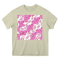 Mossy floral school seamless pattern Heavy Core Tee - BundleAndBundleShop