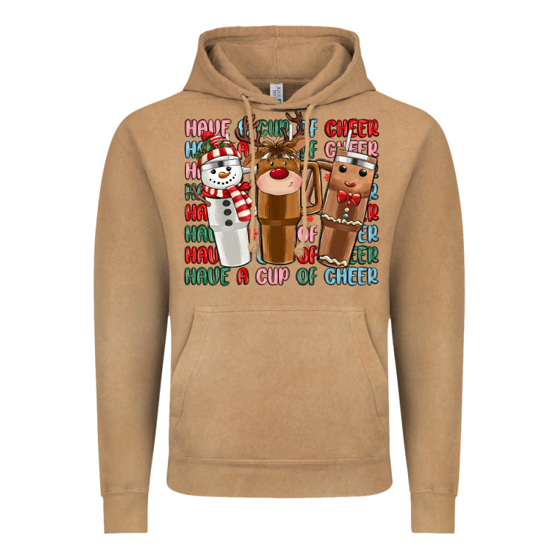 Have A Cup Of Cheer Vintage Hoodie by MaliasSmallBusiness | Teevron