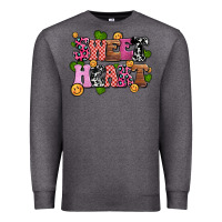Charcoal Heather sweetheart olivia Premium Sweatshirt - OliviaCreatesArt