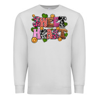 Dove Grey sweetheart olivia Premium Sweatshirt - OliviaCreatesArt