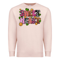 Pale Pink sweetheart olivia Premium Sweatshirt - OliviaCreatesArt