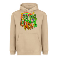 Mushroom St. Patrick's Day Feeling lucky Heavyweight Hoodie - CowGirlArtShop