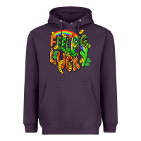 Plum St. Patrick's Day Feeling lucky Heavyweight Hoodie - CowGirlArtShop