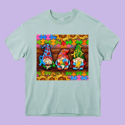 Autism Gnomes Heavy Core Tee Designed By Adodesignshop