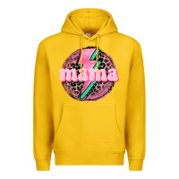Lemon Mama leopard background Mother's Day Premium Hoodie - CowGirlArtShop