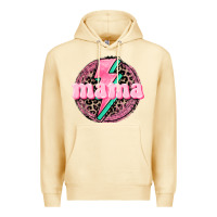 Pina Colada Mama leopard background Mother's Day Premium Hoodie - CowGirlArtShop