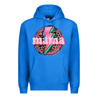 True Royal Mama leopard background Mother's Day Premium Hoodie - CowGirlArtShop