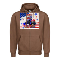 Chestnut firework crusher 4th of july Zipper Hoodie - TumblerDesignByShophia