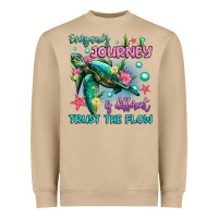 Mushroom everyone's journey is different trust the flow Heavyweight Sweatshirt - Artiststas