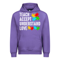 Tulip Teach Accept Understand Love Urban Hoodie - CowhideDigitalArt