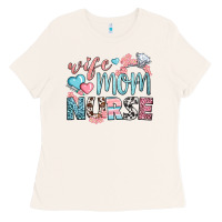 Bone wife mom nurse Ladies Tee - BundleAndBundleShop