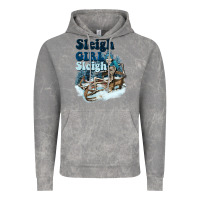 Cloud Rock sleigh girl sleigh skeleton Vintage Hoodie - NancyCooperArtShop