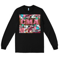 Black cma Long Sleeve Tee - LillyAllenDesigns