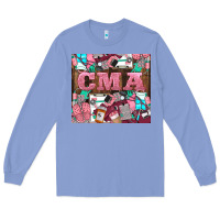 Colony Blue cma Long Sleeve Tee - LillyAllenDesigns