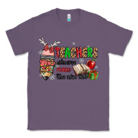 Lavender teachers always make the nice list Classic Tee - MaliasSmallBusiness
