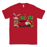 Red teachers always make the nice list Classic Tee - MaliasSmallBusiness