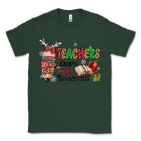 Sports Green teachers always make the nice list Classic Tee - MaliasSmallBusiness