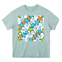Arona stars school seamless pattern Heavy Core Tee - BundleAndBundleShop