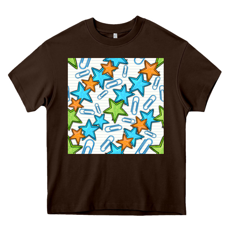 Stars School Seamless Pattern Heavy Core Tee by BundleAndBundleShop | Teevron