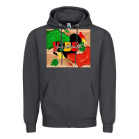 Smoke juneteenth vibes Zipper Hoodie - TumblerDesignByShophia