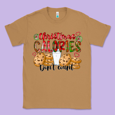 Christmas Calories Dont Count Classic Tee Designed By Cowhidedigitalart