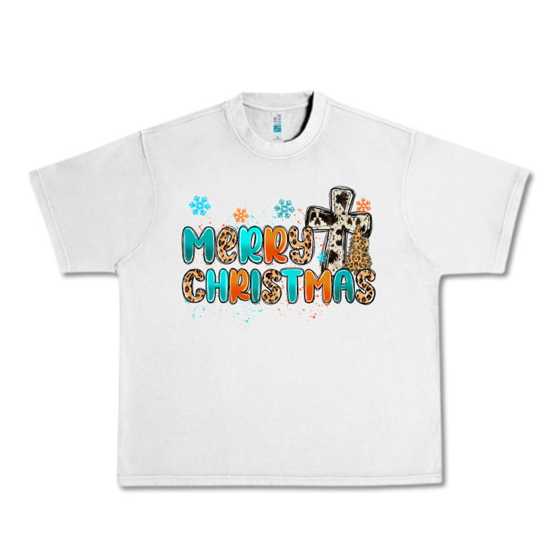Western Merry Christmas Urban Heavy Tee by MaliasSmallBusiness | Teevron