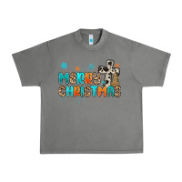Tornado western merry christmas Urban Heavy Tee - MaliasSmallBusiness