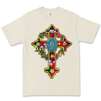 Bone christmas cross Premium Tee - AdoDesignShop