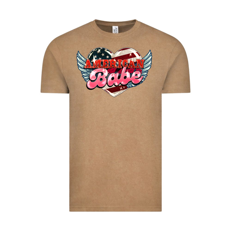 American Babe Vintage Tee by NancyCooperArtShop | Teevron