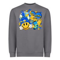 Storm retro disco ball the lucky few smile face Heavyweight Sweatshirt - Artiststas