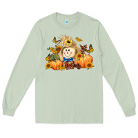 Matcha fall scarecrow Long Sleeve Tee - LillyAllenDesigns