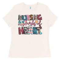 Bone nursing is a work of heart Ladies Tee - BundleAndBundleShop