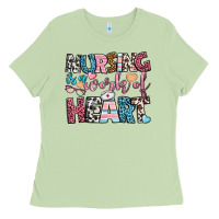 Nursing Is A Work Of Heart Ladies Tee | Teevron