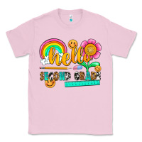 Bubblegum Pink hello second grade Classic Tee - NancyCooperArtShop